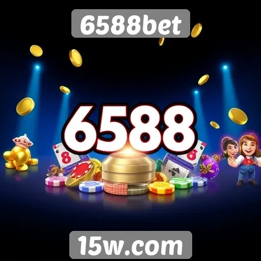 Variedade de jogos disponíveis no 6588bet